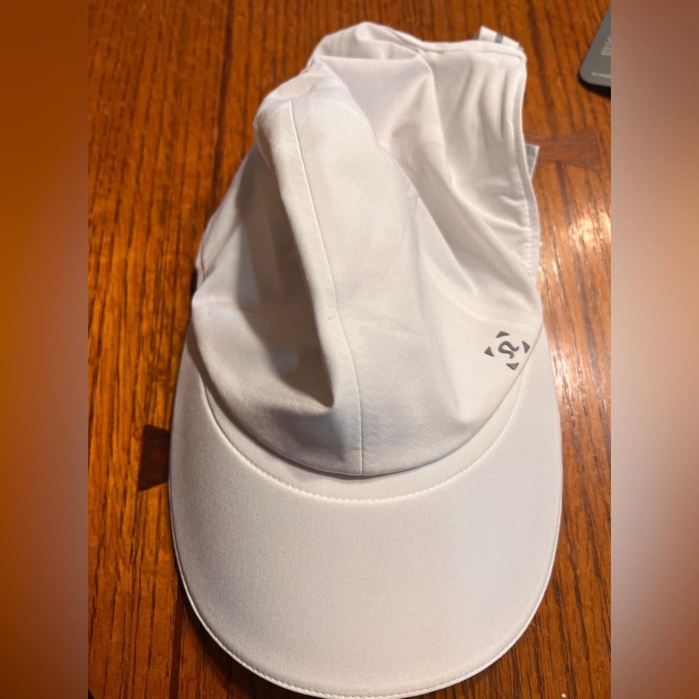 Lululemon White Running Hat